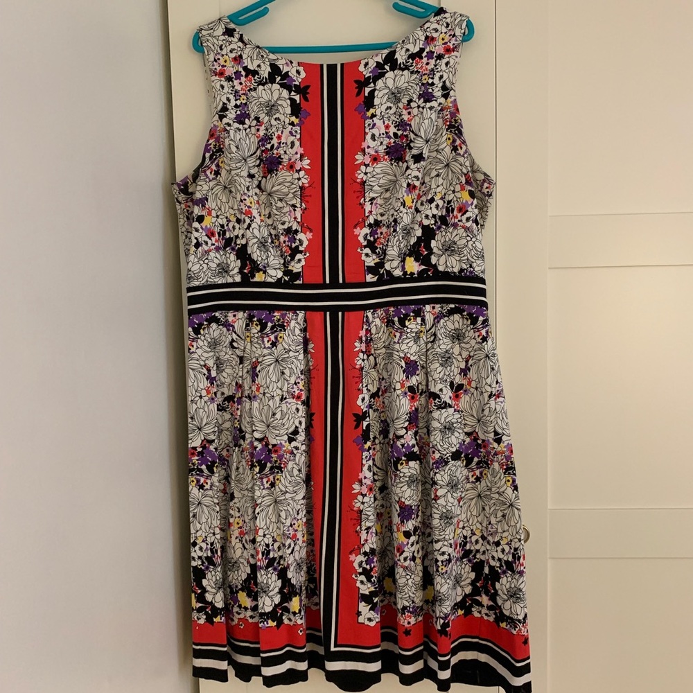 Whimsical, floral pattern NY&Co Dress